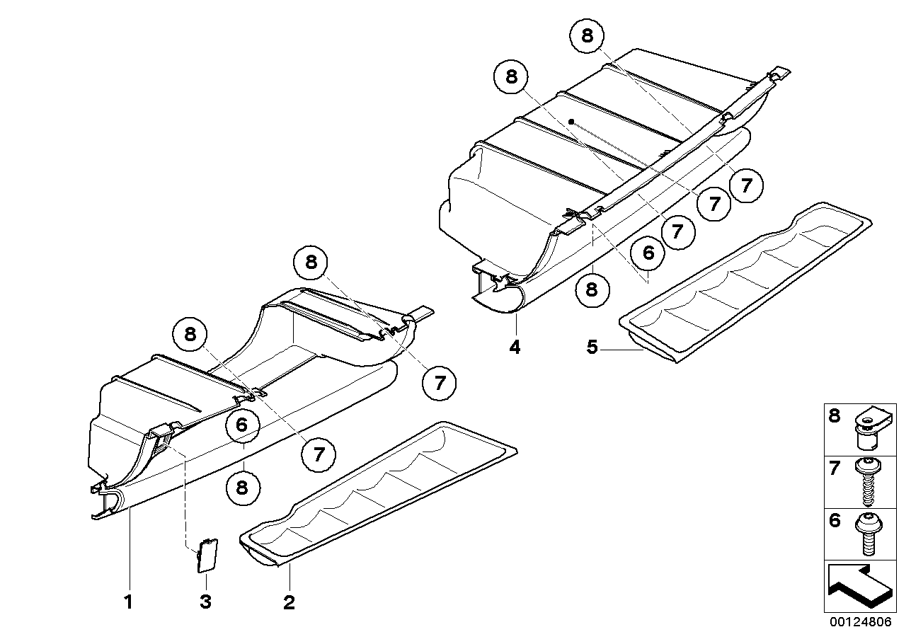 Storing partition front