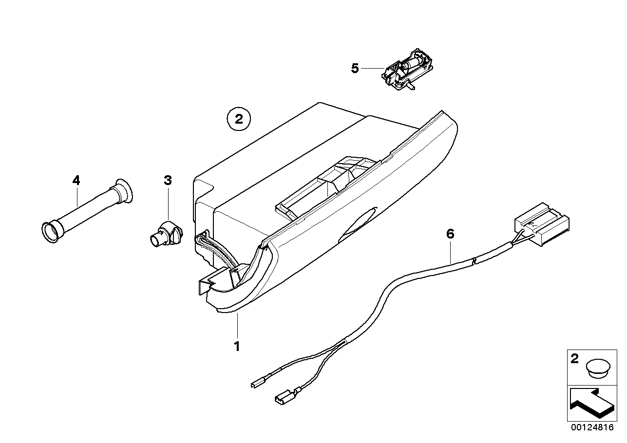 Retrofit glove compartment