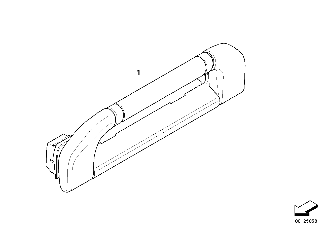 Individual wood roof-handle