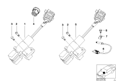 Steering lock/ignition switch