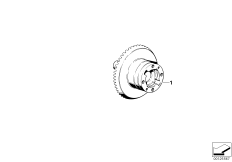 Differential gear set