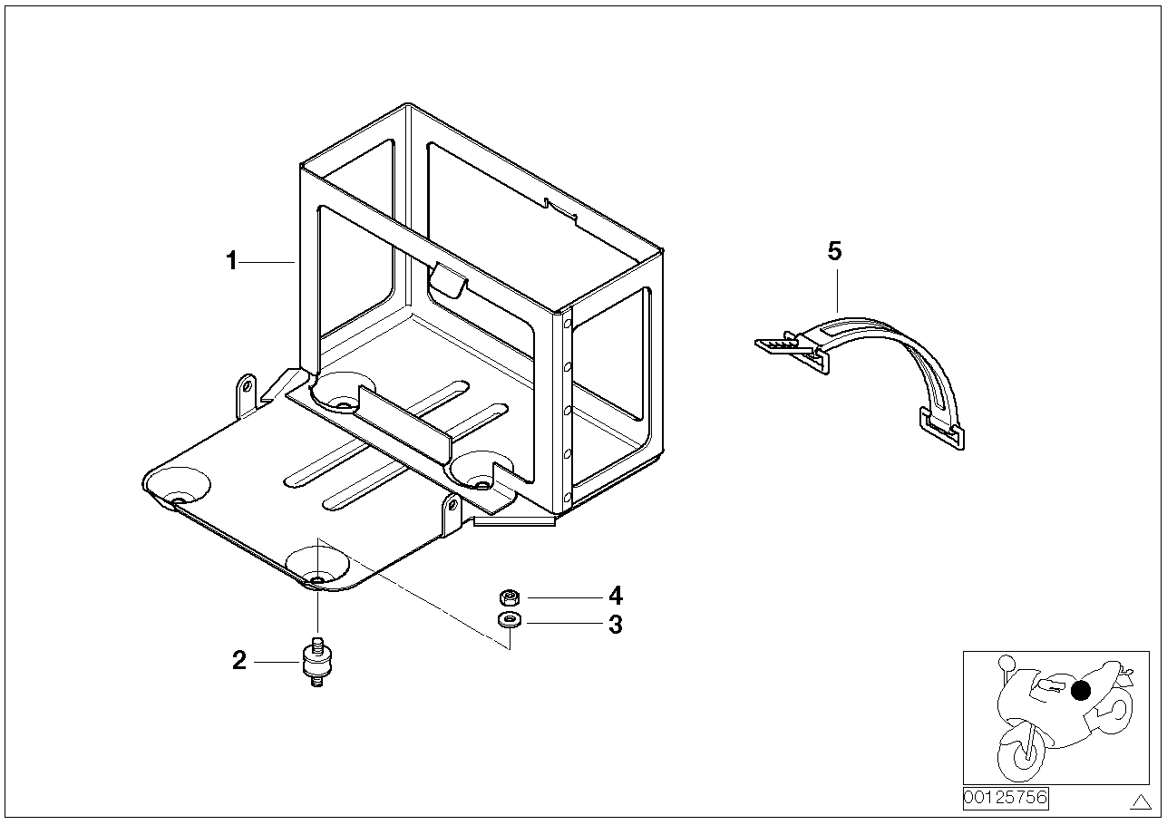 Soporte de bateria