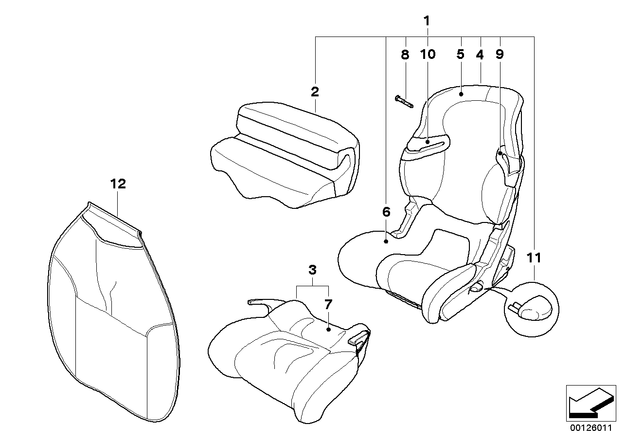 BMW Junior Seat I-II / Junior Seat III