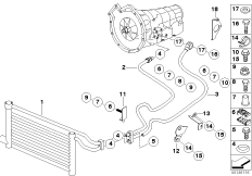 Oil cooler/Oil cooling pipe