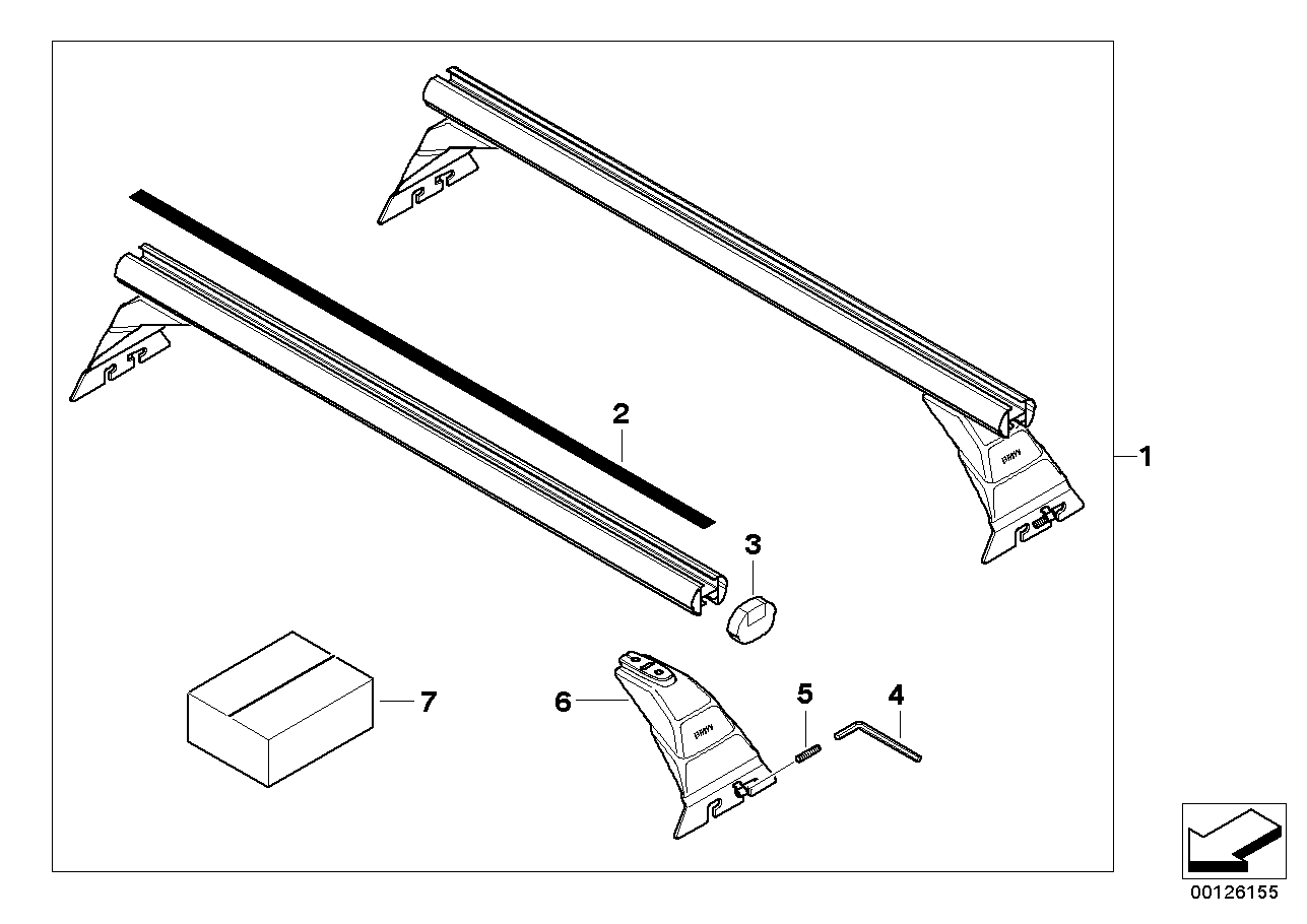 行李架横梁 新型