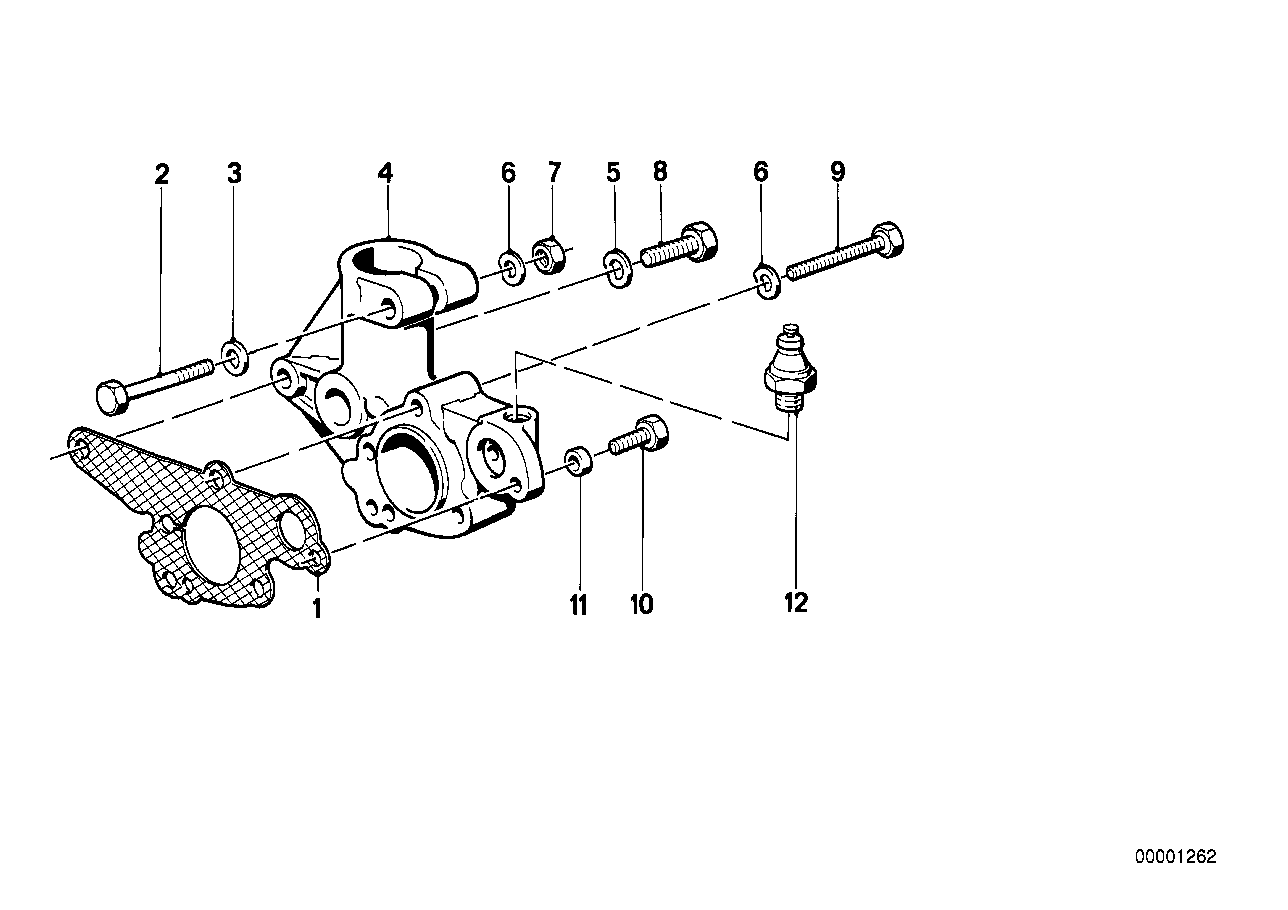 Distributor flange