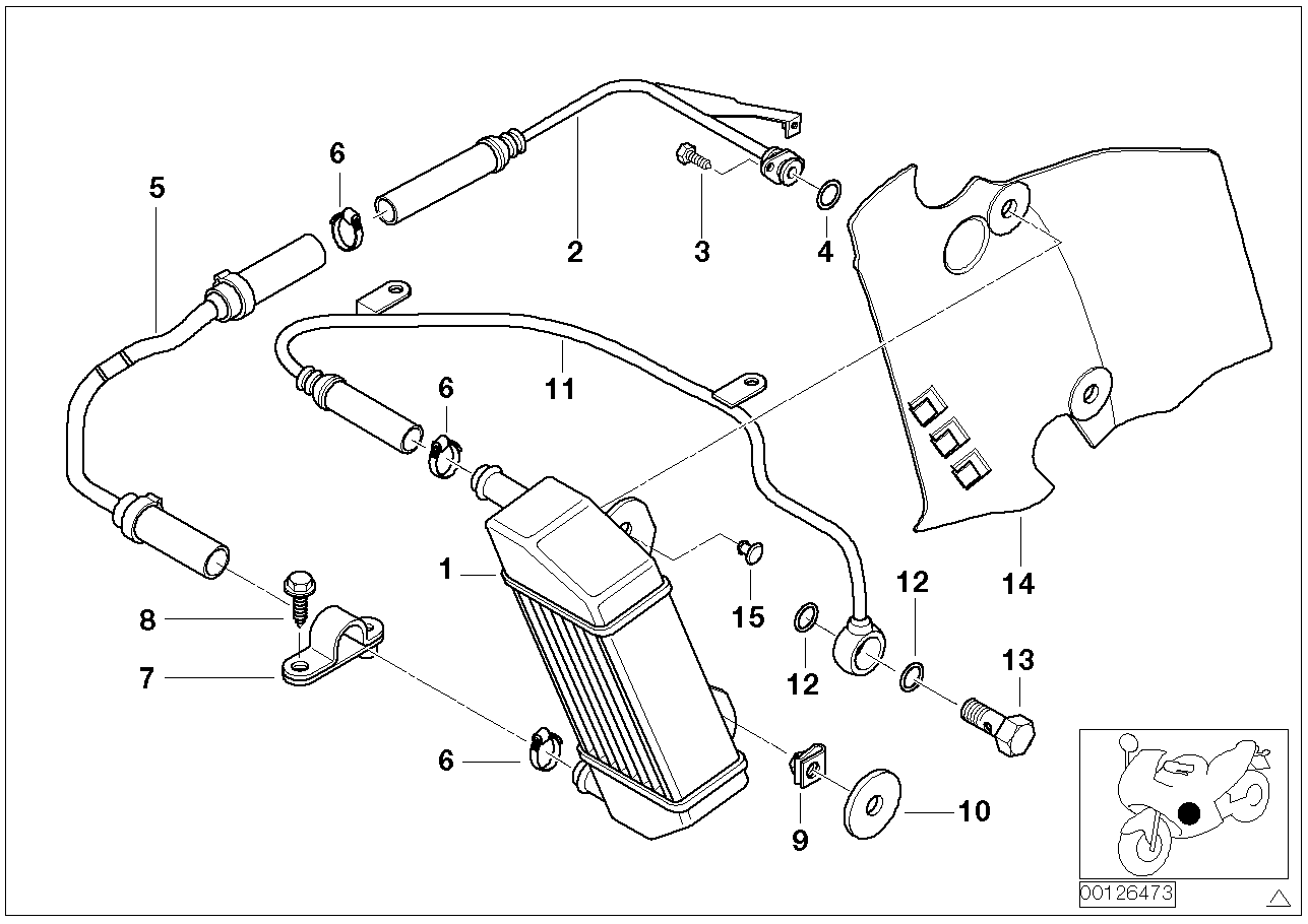 Yağ radyatörü/Yağ radyatör hattı