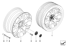 BMW LA wheel Y-spoke 114