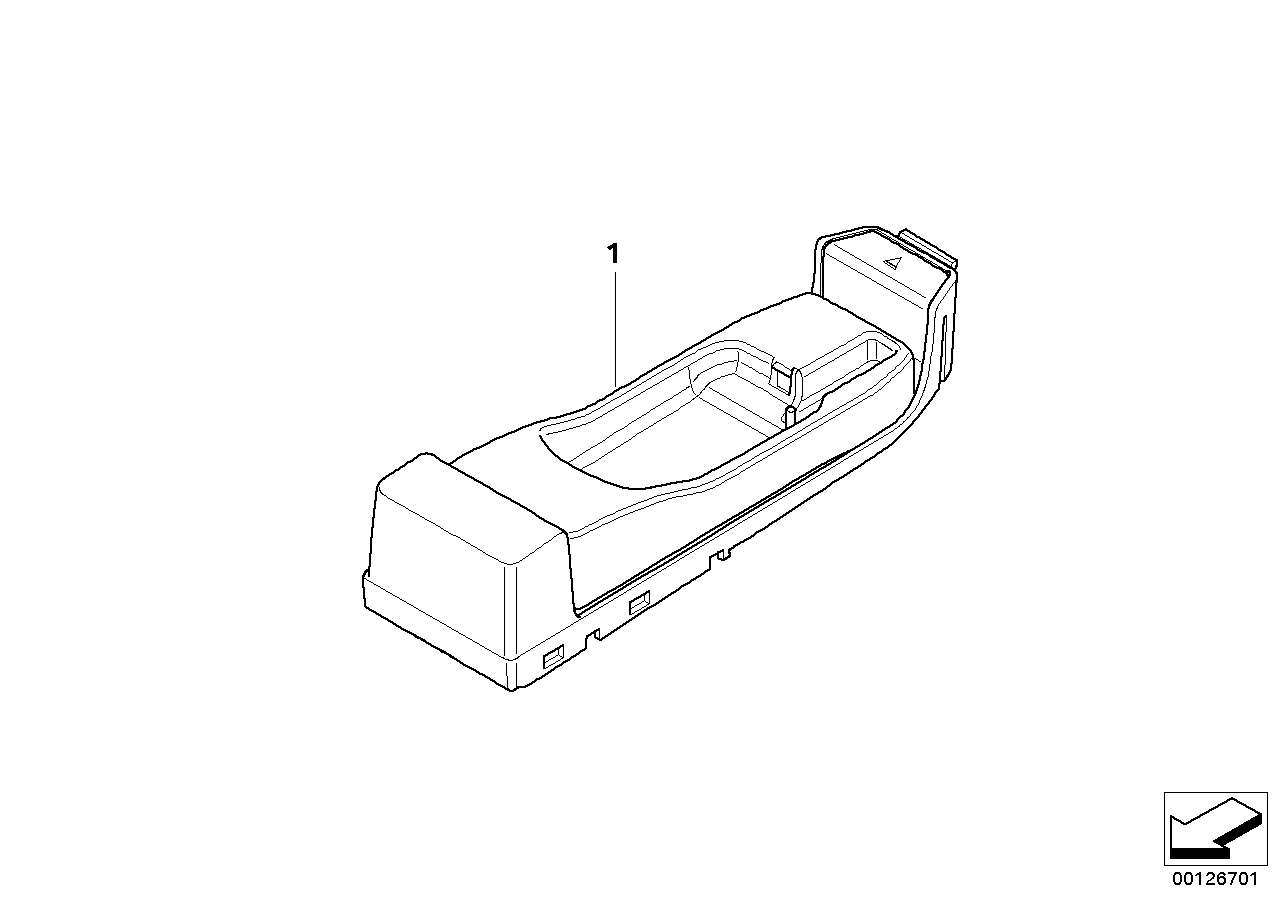 Piezas adic. SA 639, consola central