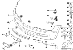 Trim panel, front