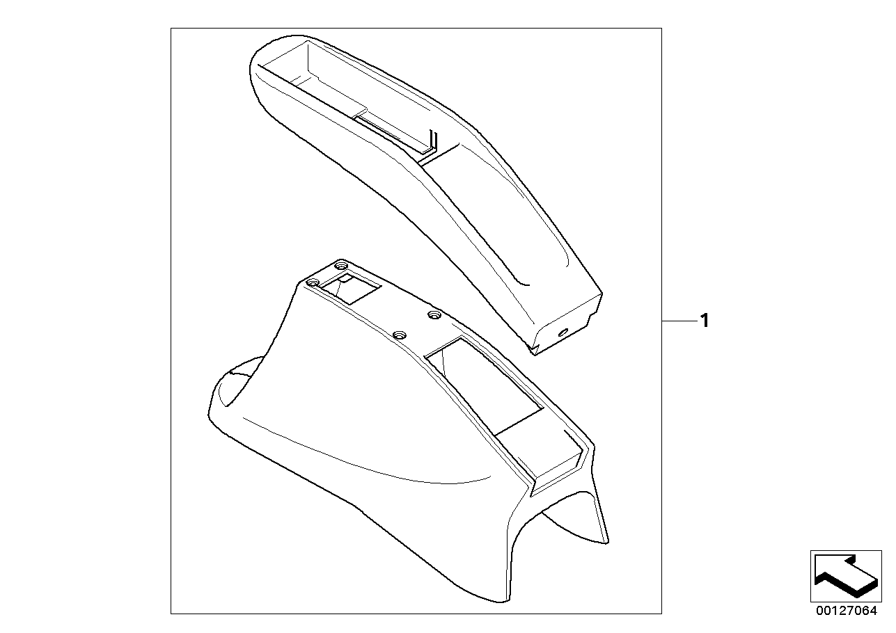 Retrofit kit telephone console