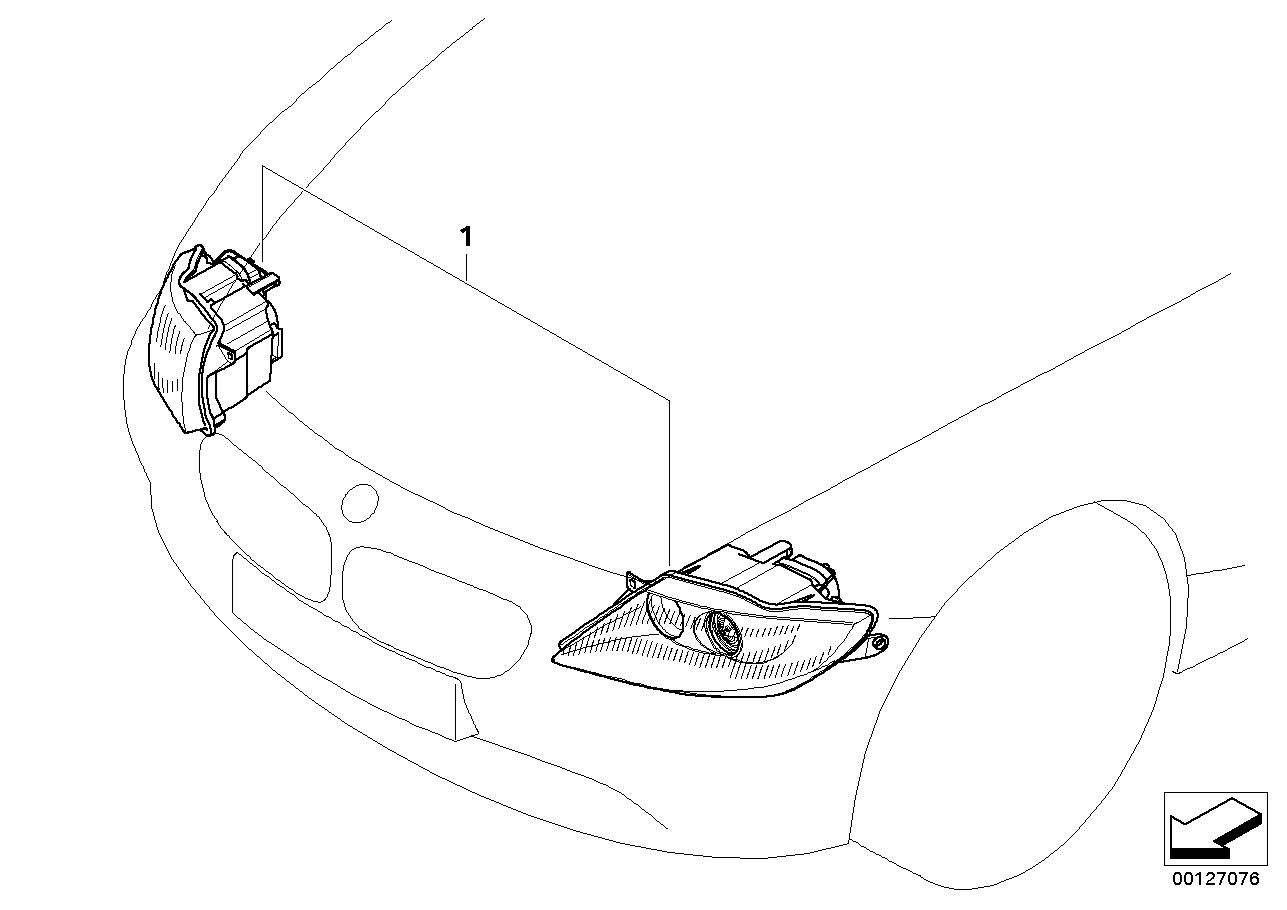 Retrofit kit bi-xenon headlight