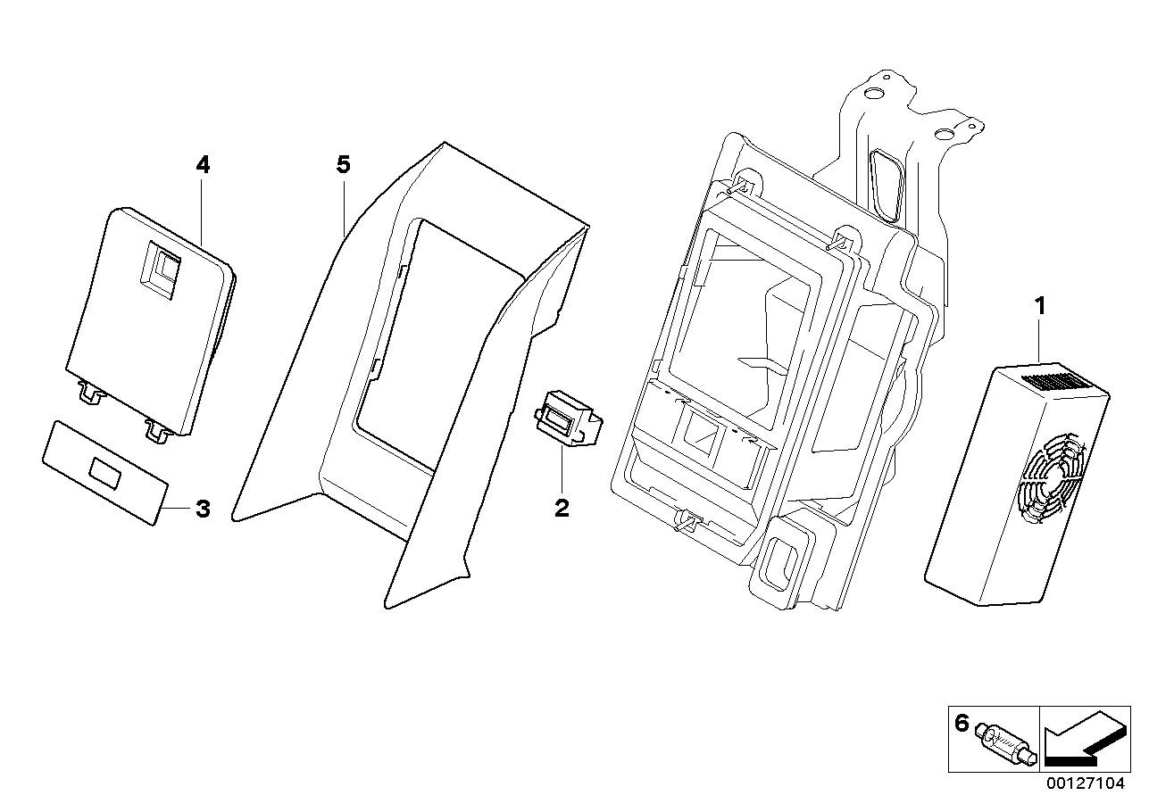 Gehäuseteile Kühlbox