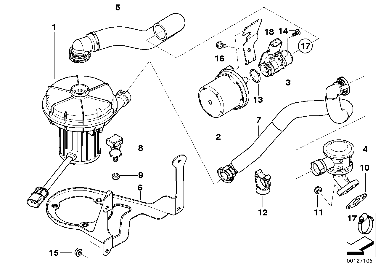 Reducc.subst.nocivas gas d.esc.-bomb.air