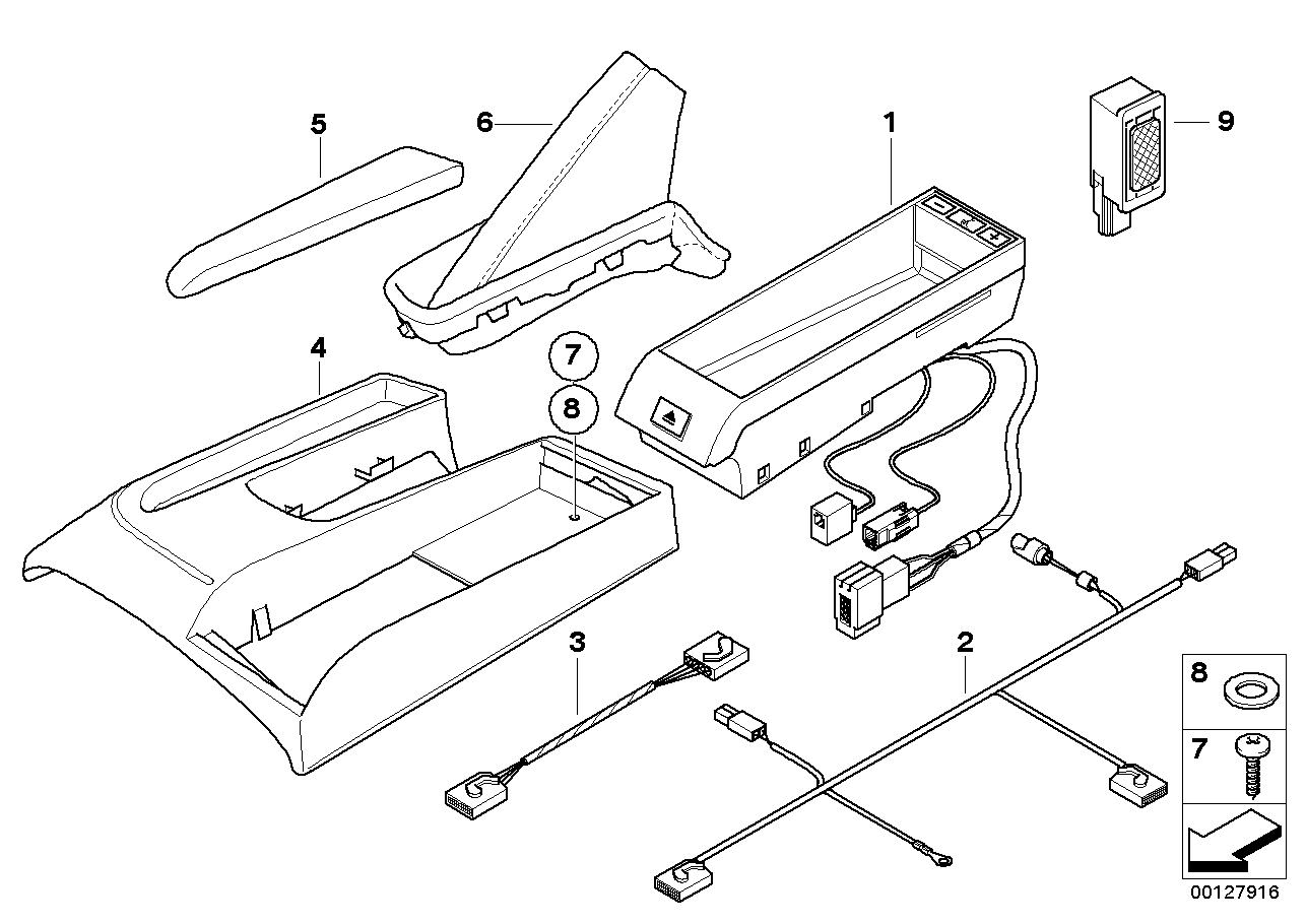 Ind. parts Classic hands-fr. centre con.