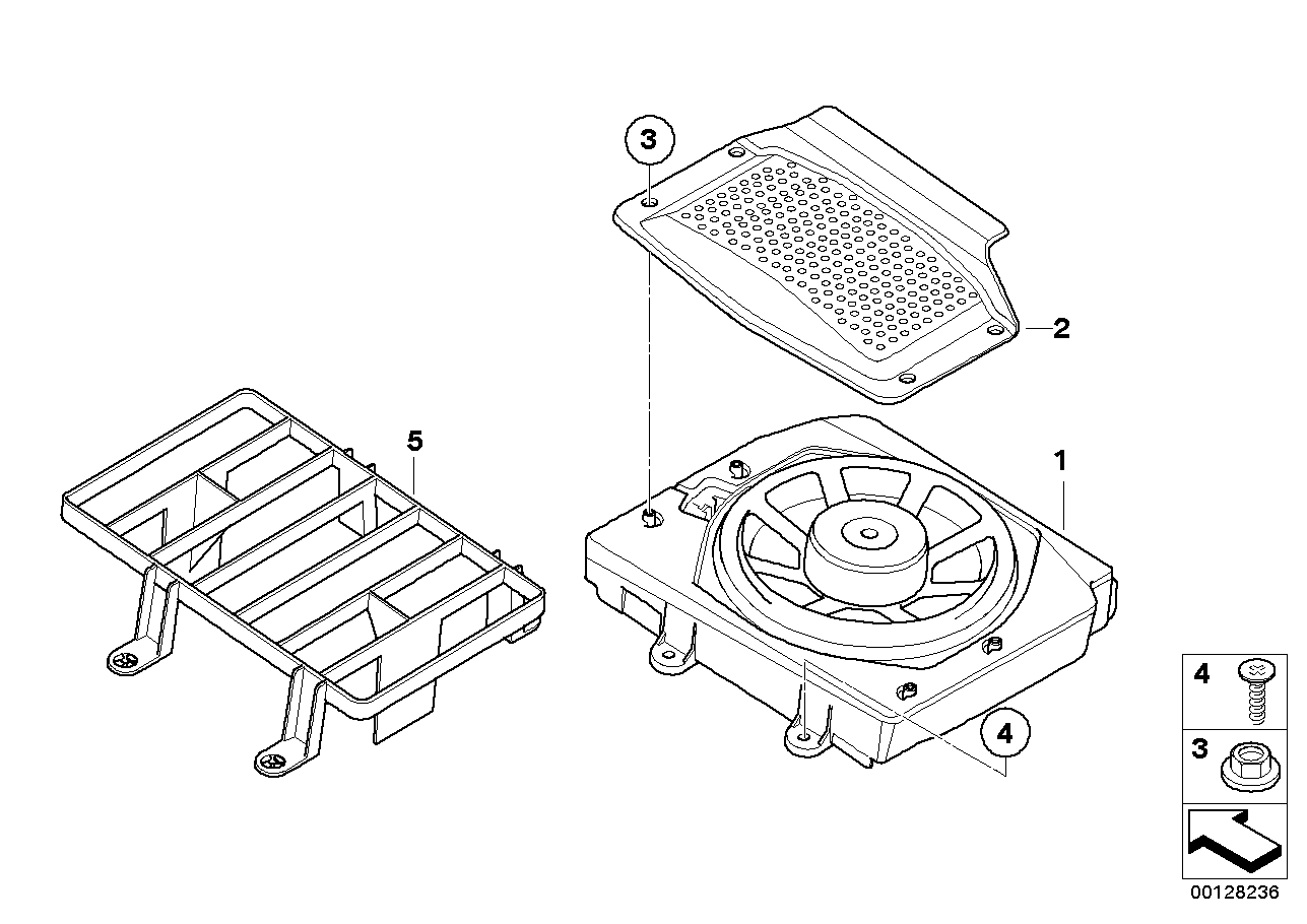 Components central bass