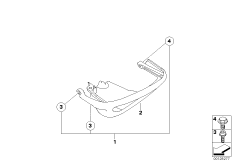 Safety bar for double-ignition