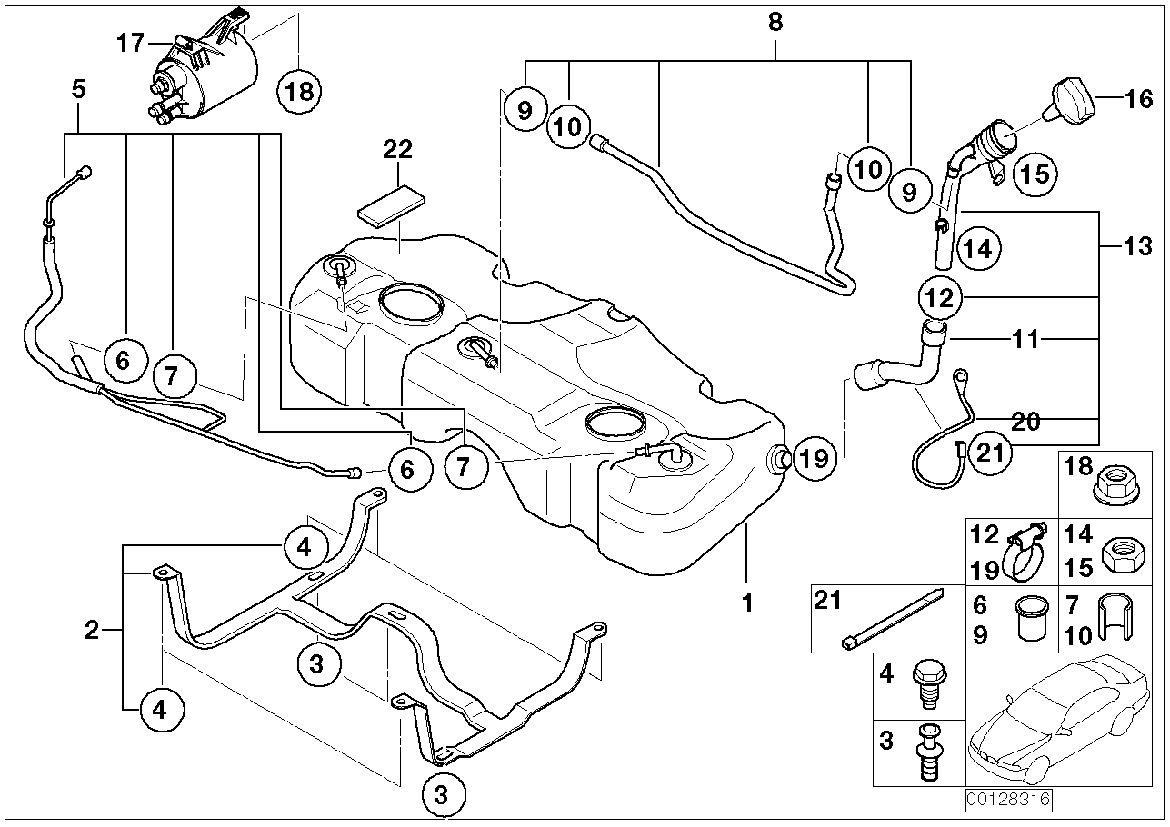 燃油箱 / 活性碳过滤器