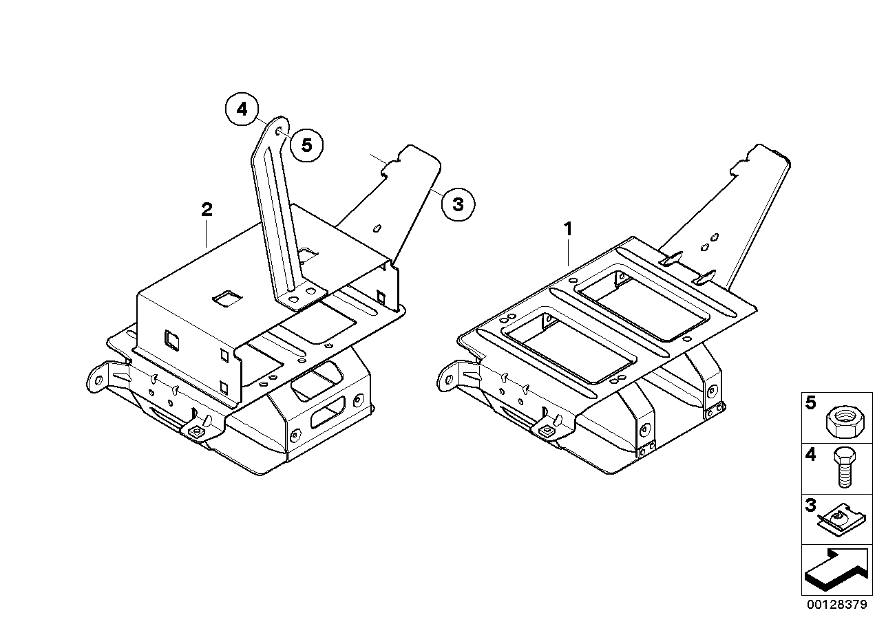 Suporte para rádio por satélite