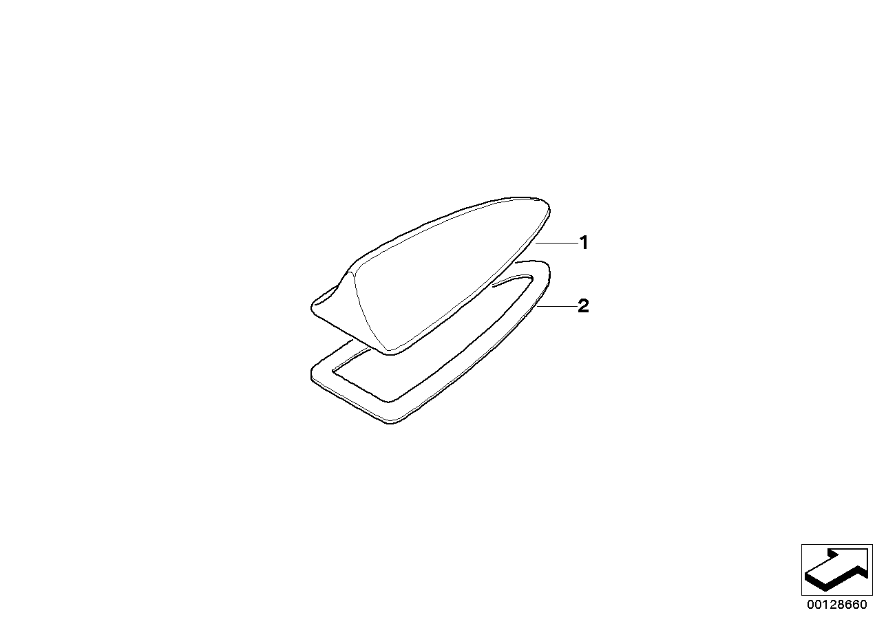 组件 车顶天线