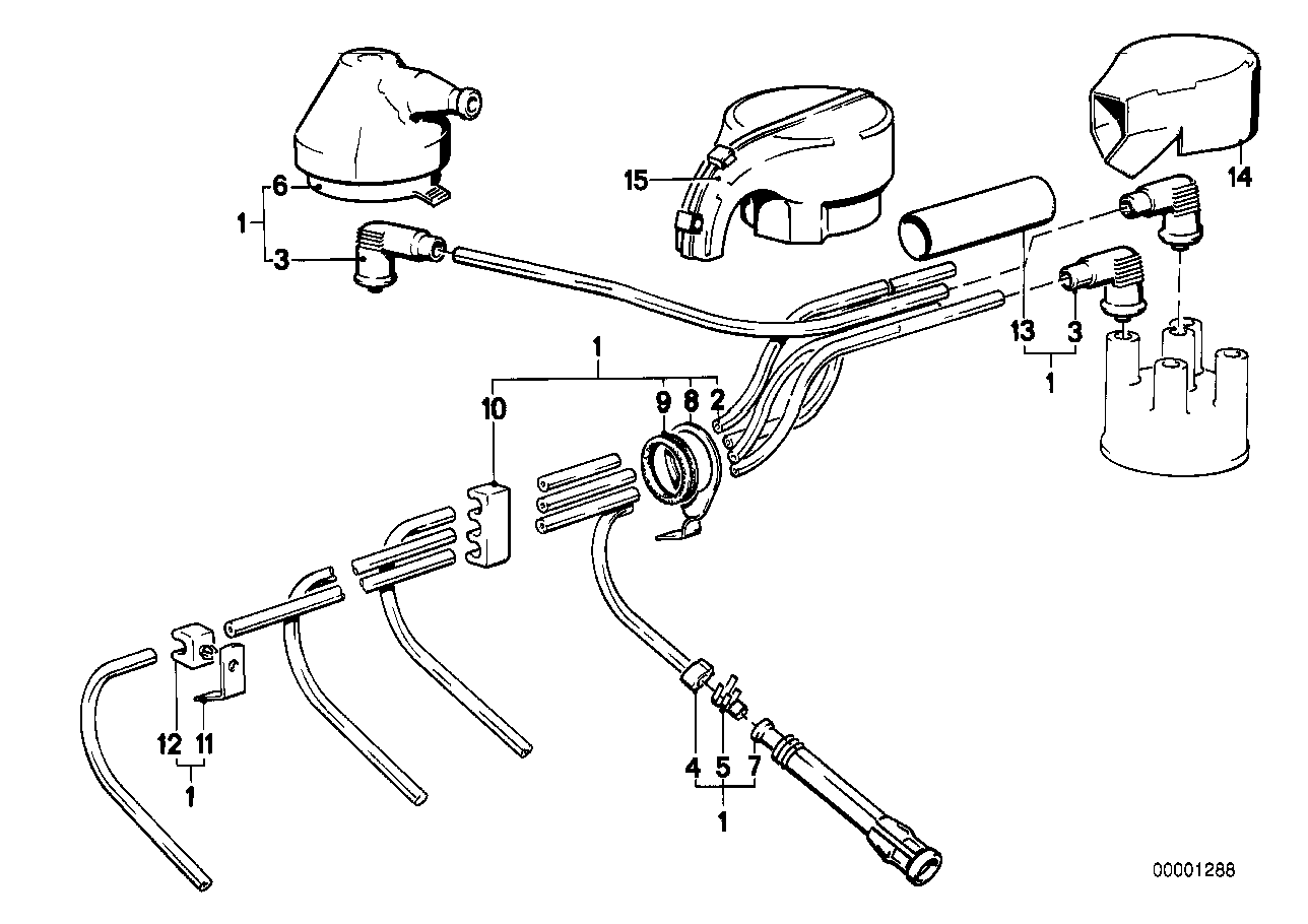 Cablagem da ignição