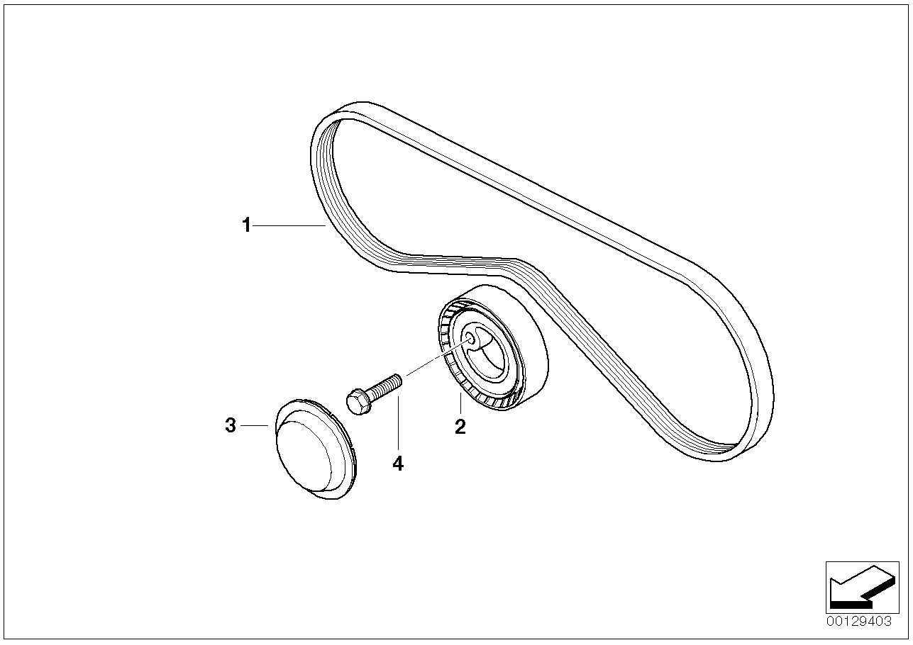 Transmis.corre/compresor aire acondicio.