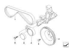 A/C コンプレッサー用ベルト