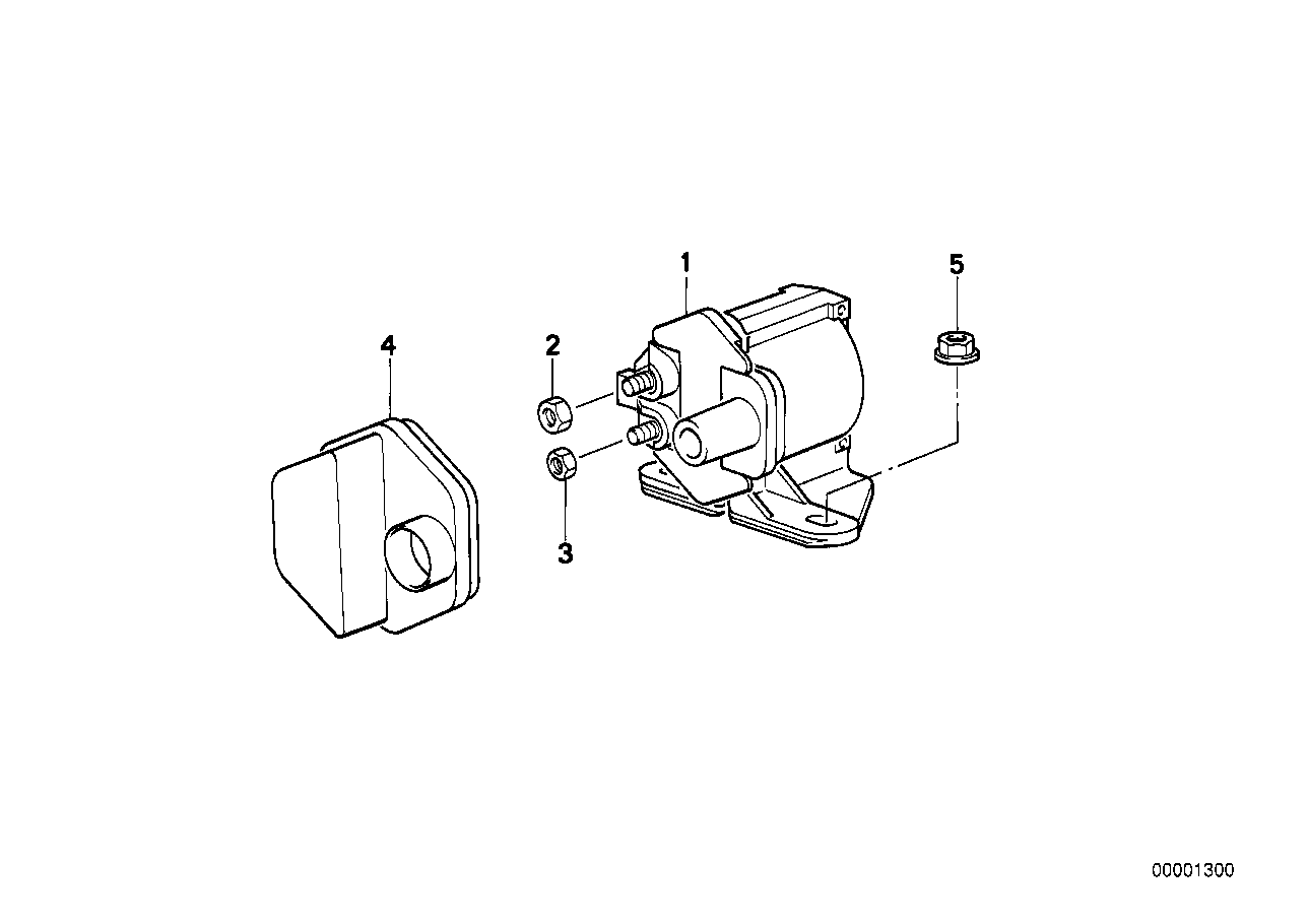 圆形铁制点火线圈