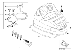 Audio system for CD player