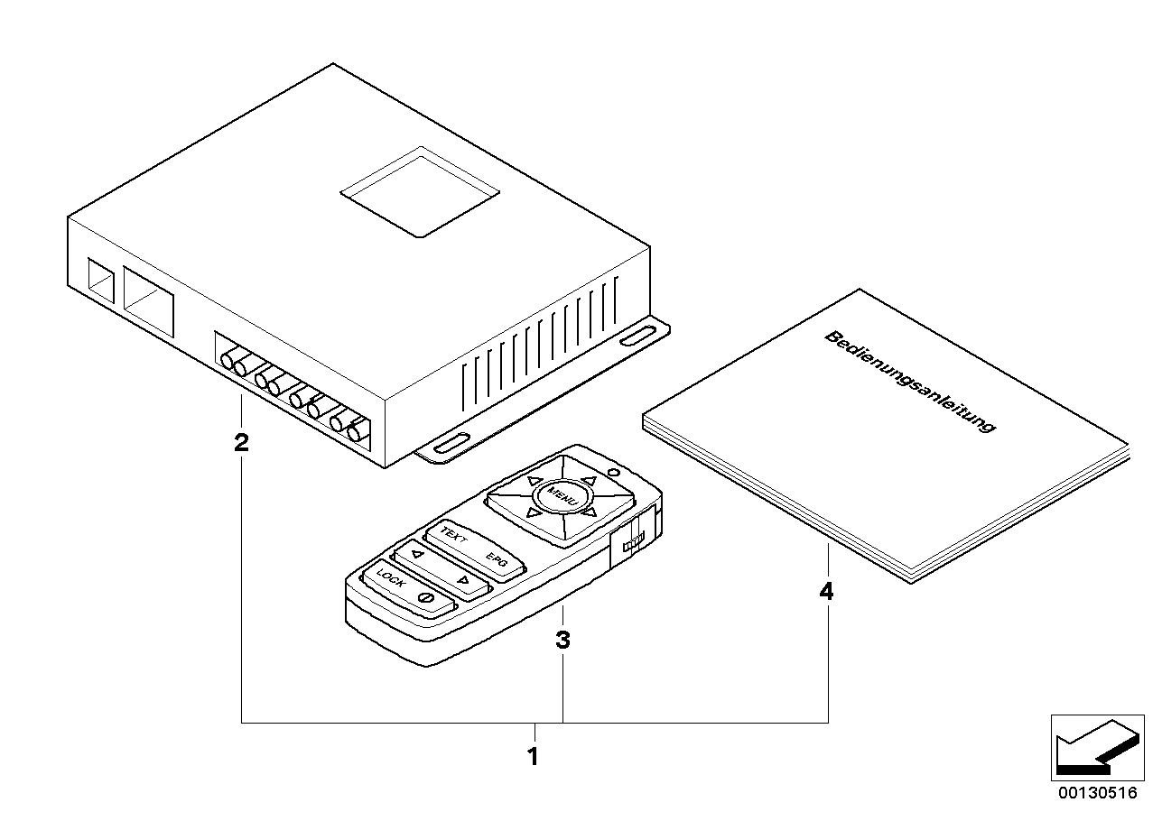 Kit postmontaggio Settop-Box
