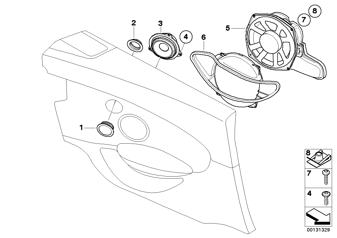 Indyw. system audio obudowa boczna