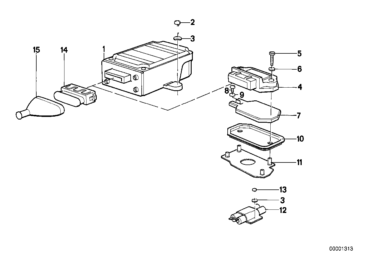 Styrdon transistor taendningssystem