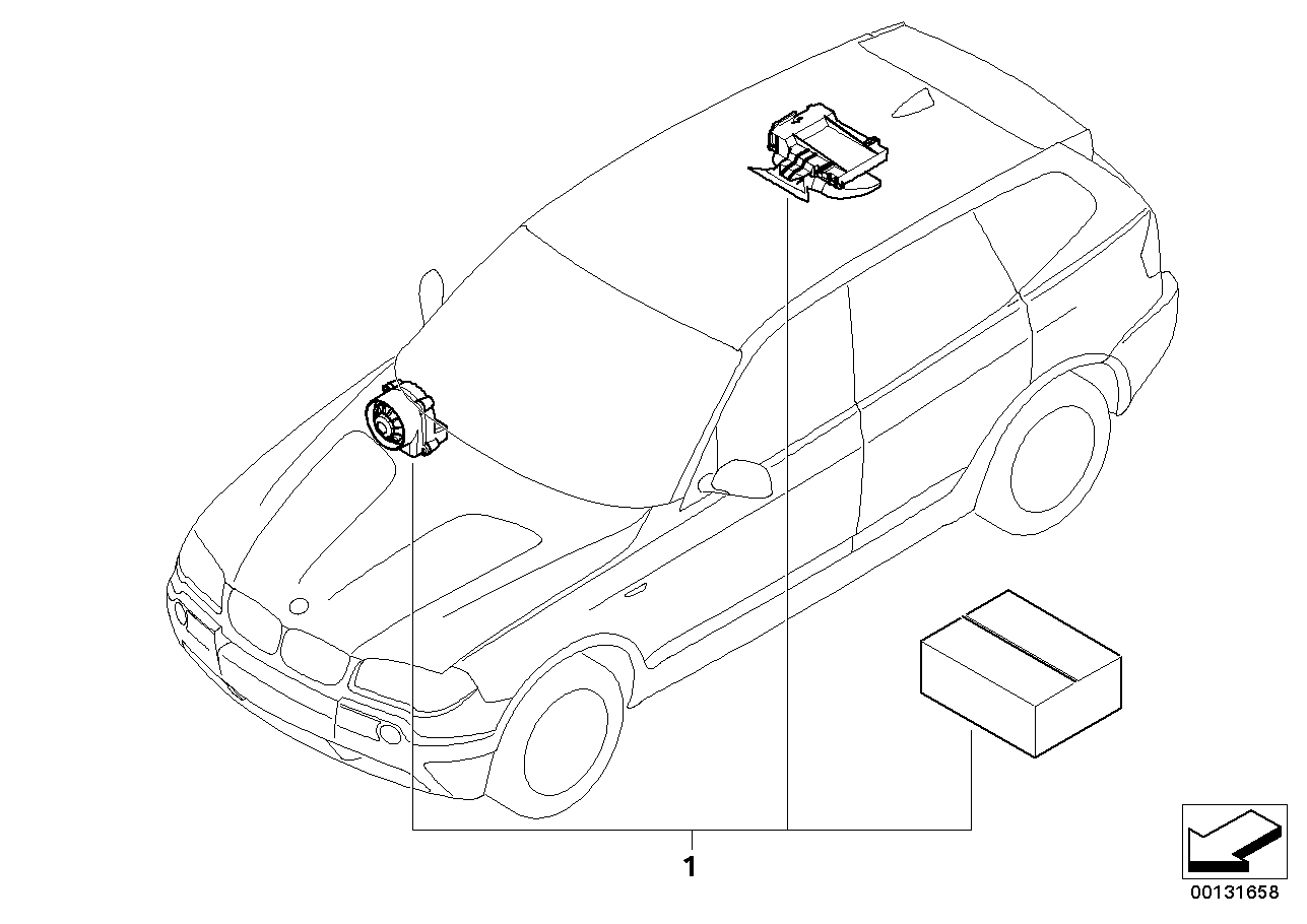 Installation kit alarm system