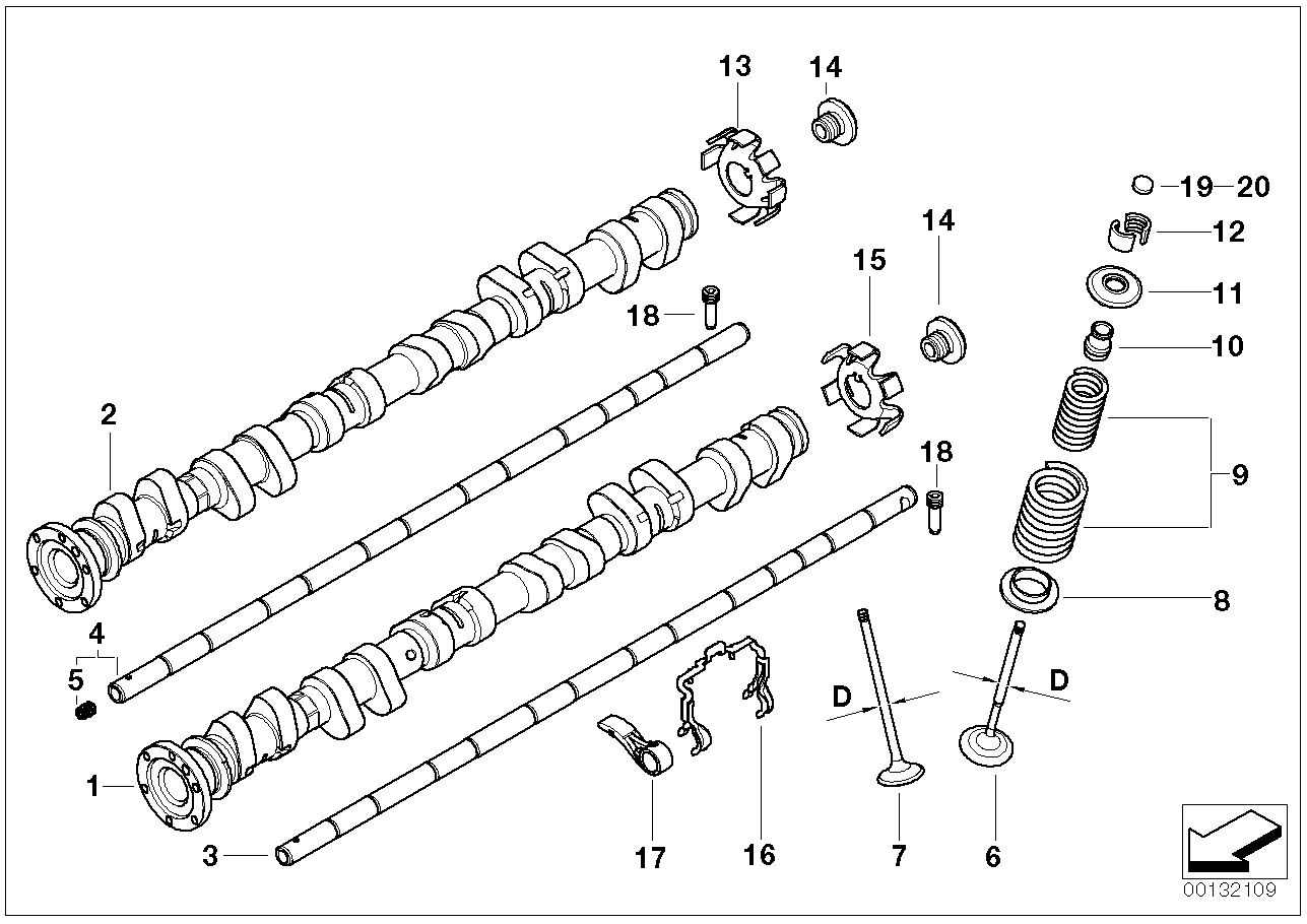 Valve Timing Gear - Cam Shaft