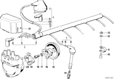 Mazo cables encend./bujia/distribuidor