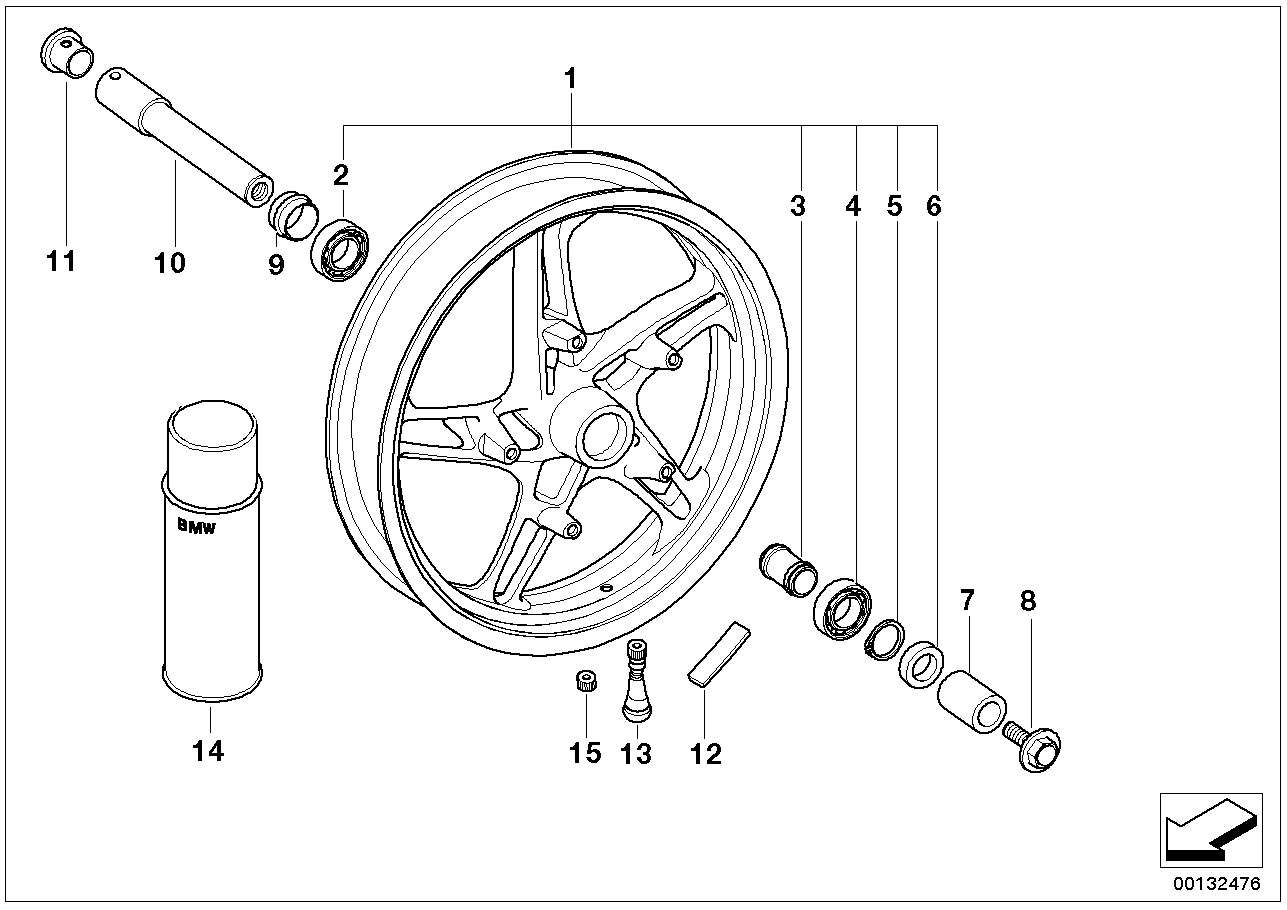 鋳造製 F ホィール