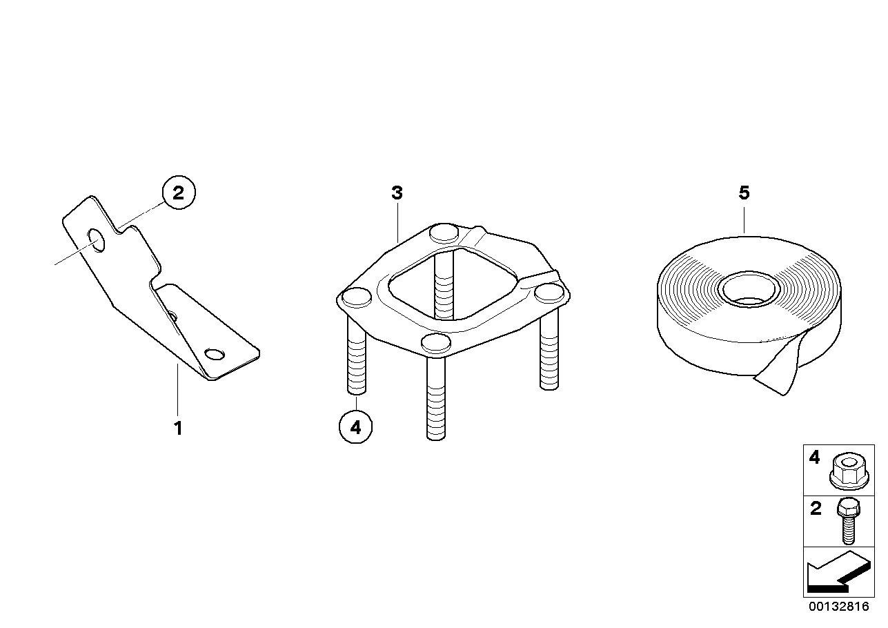 Fittings wiring harness transmission DXC