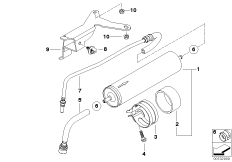 Filtro carb./tubazione carburante