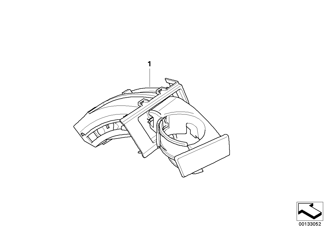 Nachrüstung Getränkehalter I-Tafel