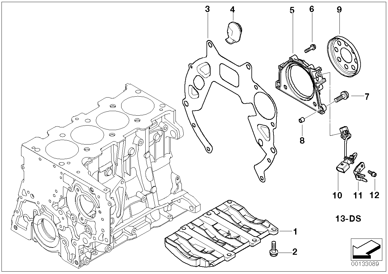 シリンダー クラッチ ハウジング/取付部品