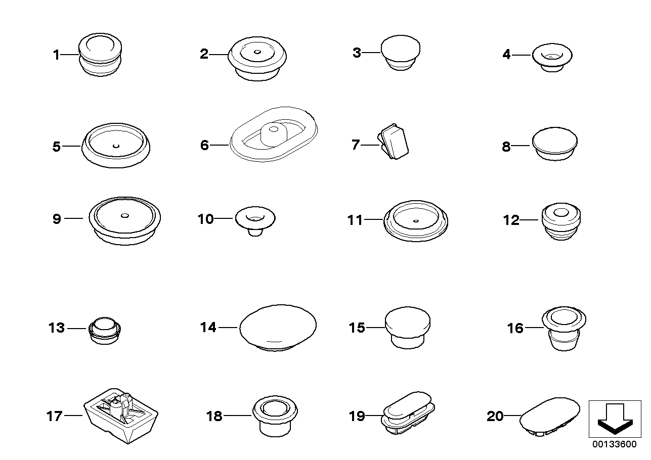 Sealing cap/plug