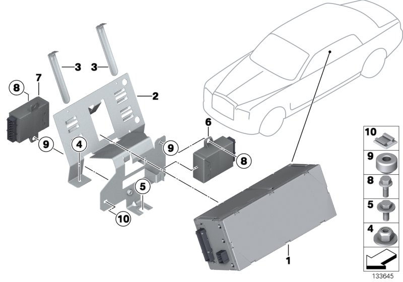 Control units/curtains + amplifier