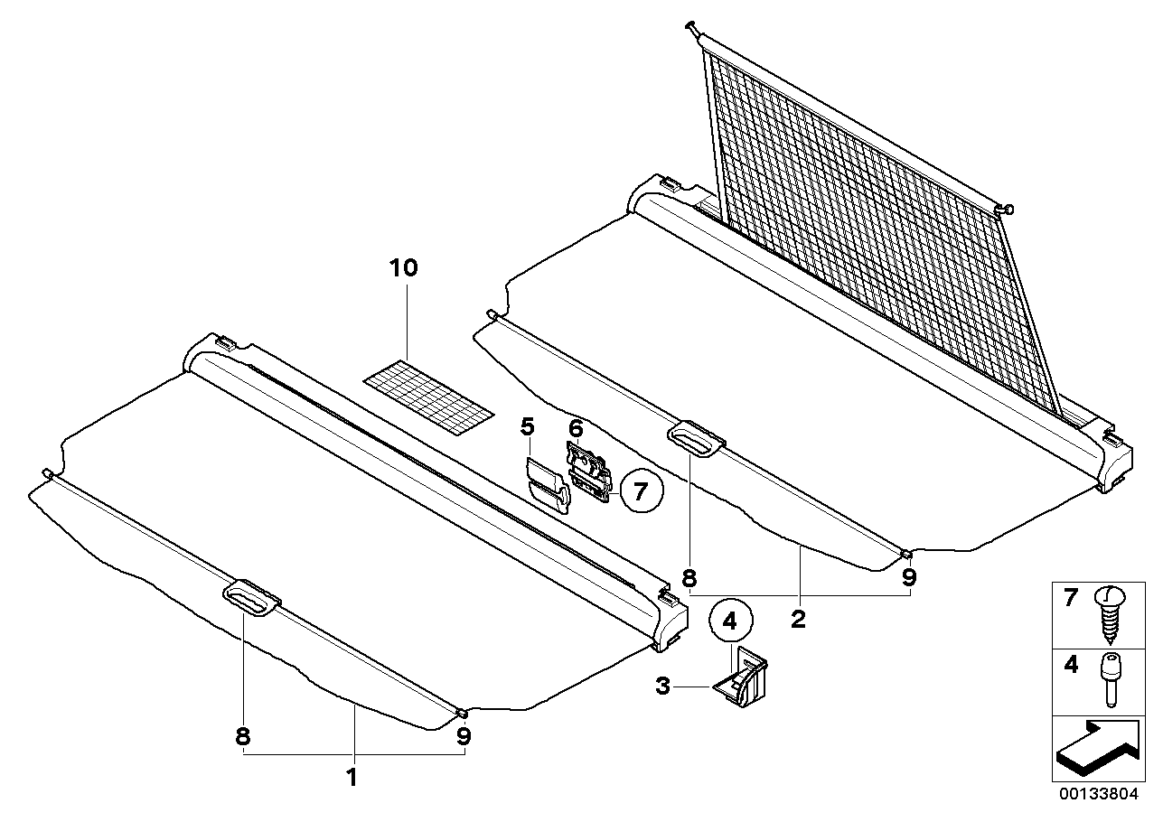 Rolafdekking/scheidingsnet