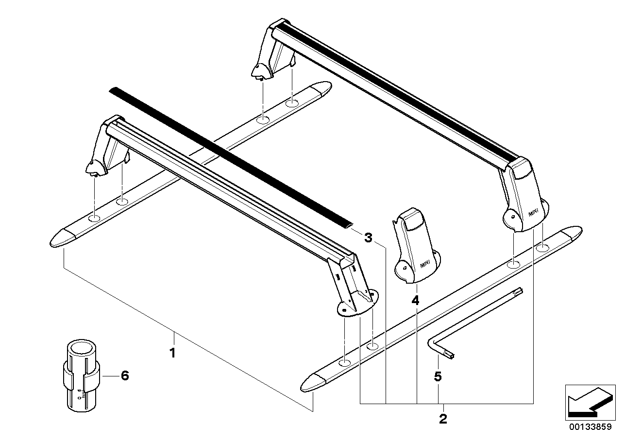 Railing/Cross member