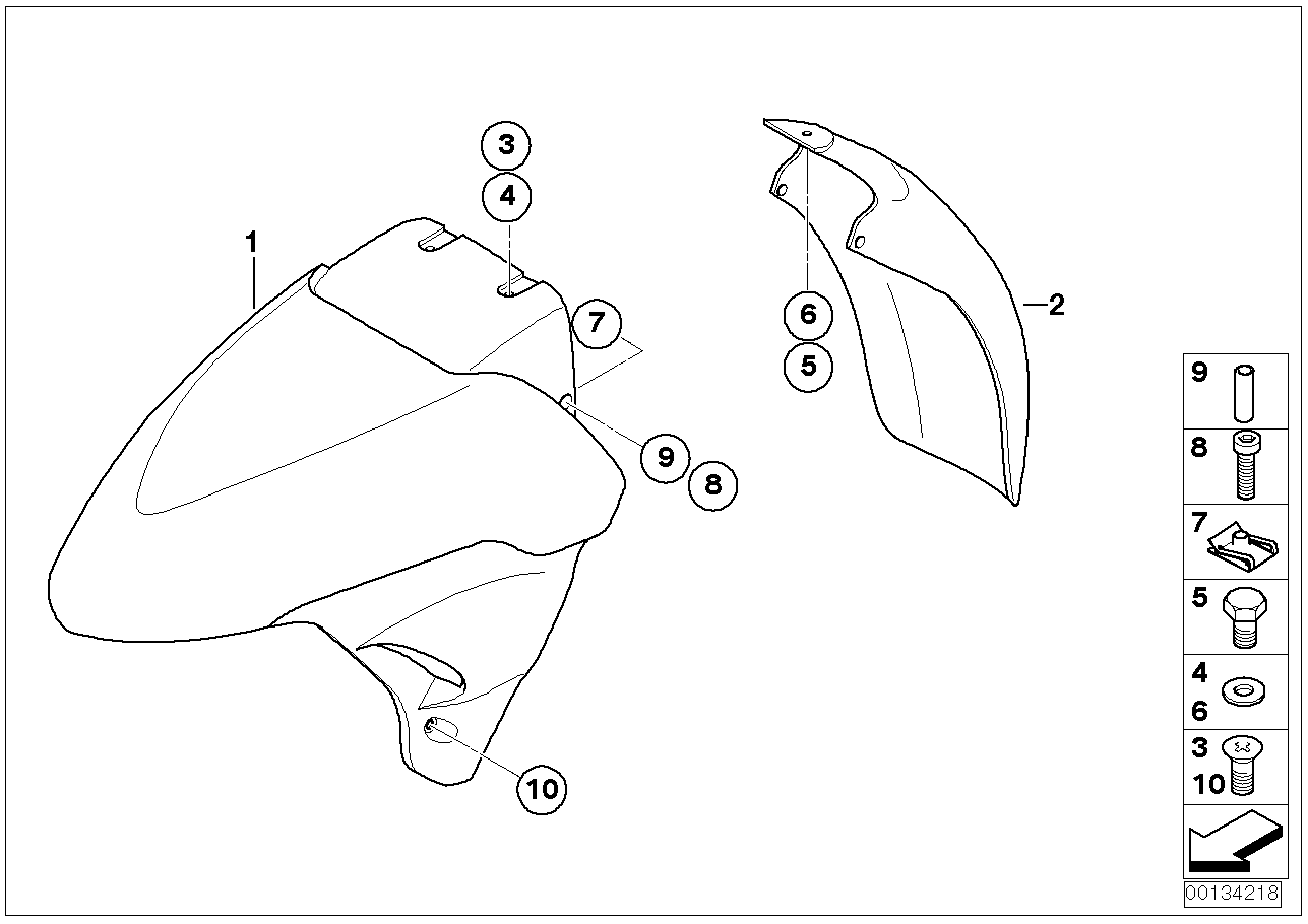 Garde-boue avant