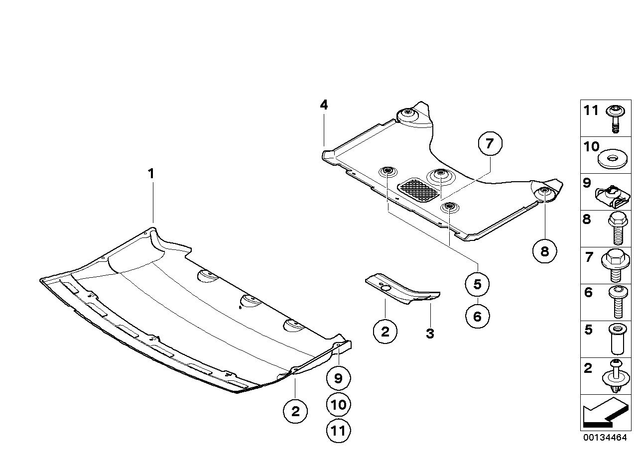 Front aggregate protective plate