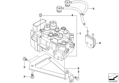 Modulateur de pression Integral ABS