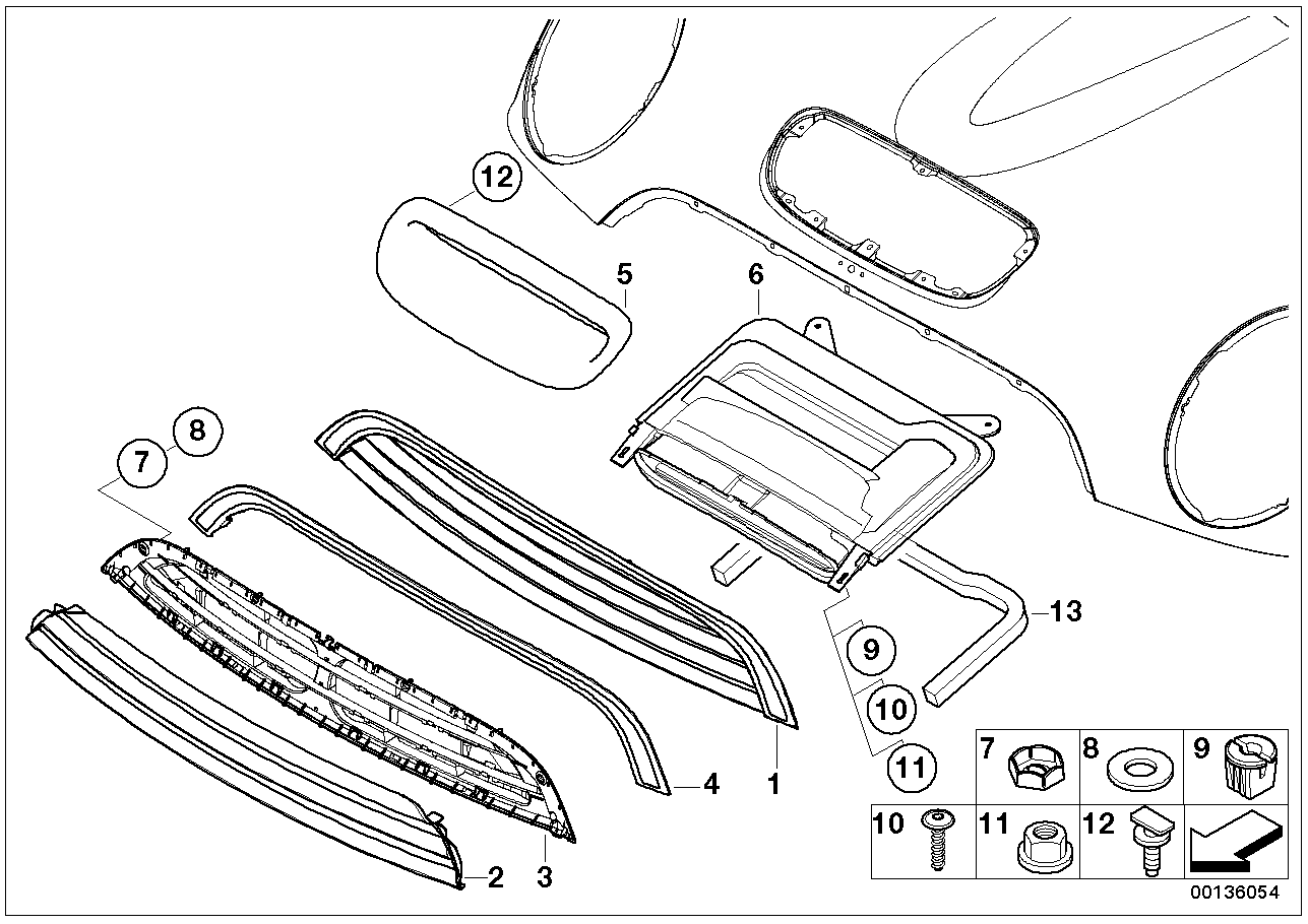 exterior trim / grille