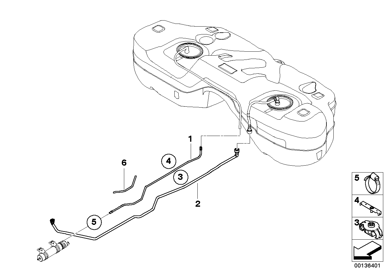 燃油管路 / 固定件