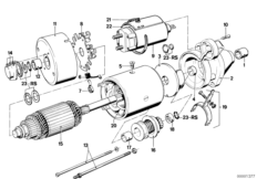 Startmotor detaljer